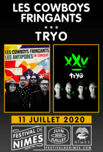 Concert arènes de Nîmes