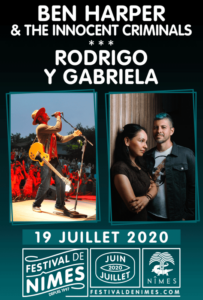 Concert arènes de Nîmes