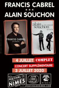Concert arènes de Nîmes