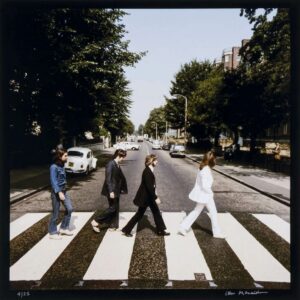 The Beatles Abbey Road le making of de la cover de Iain MacMillan 6