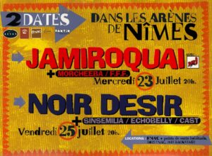 Festival de Nîmes - affiche festival