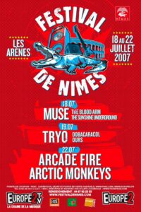Festival de Nîmes - affiche festival