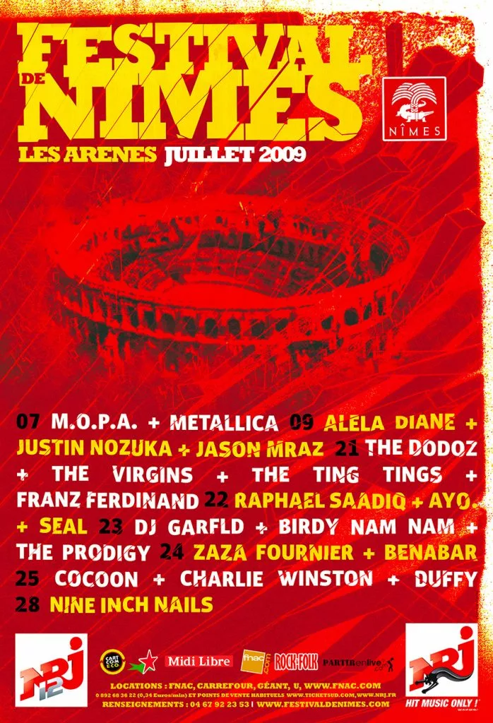 Affiche du Festival de Nîmes 2009