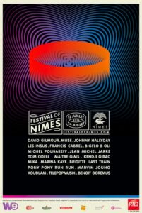 Festival de Nîmes - affiche festival