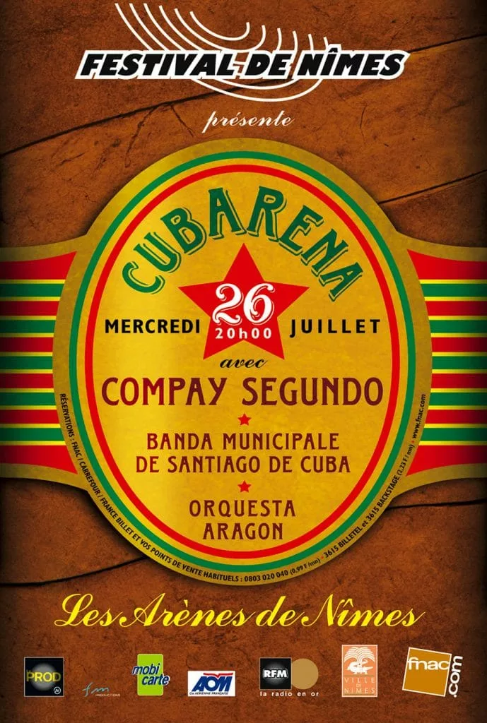 Affiche du Festival de Nîmes 2000