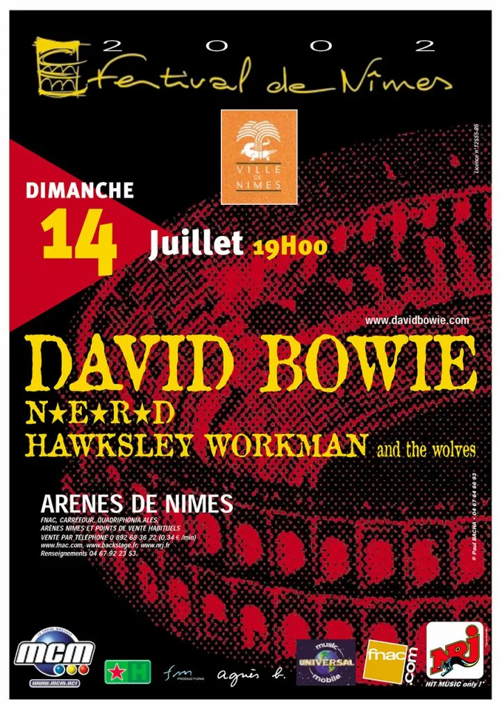 Affiche du Festival de Nîmes 2002