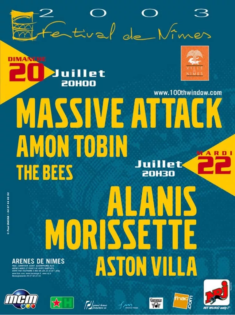 Affiche du Festival de Nîmes 2003