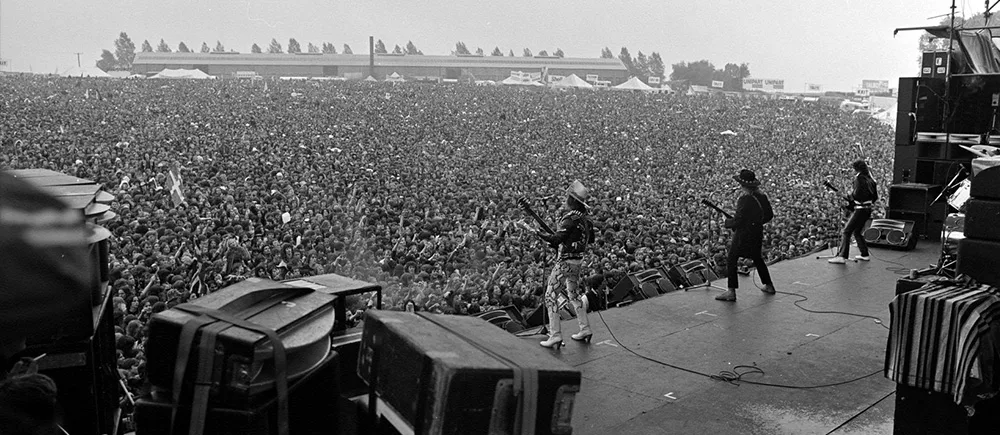 Concerts de rock historiques : 4 moments cultes en images inédites