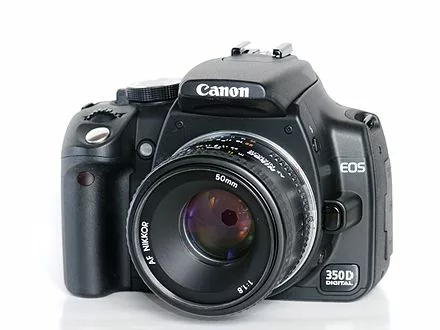 Canon EOS 350D : Test Concert Rock & Guide 2026 Expert