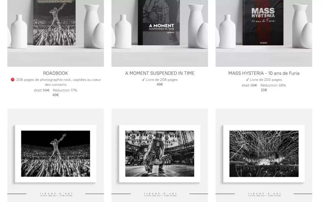 Photos rock : tirages d&rsquo;art et conseils de collection