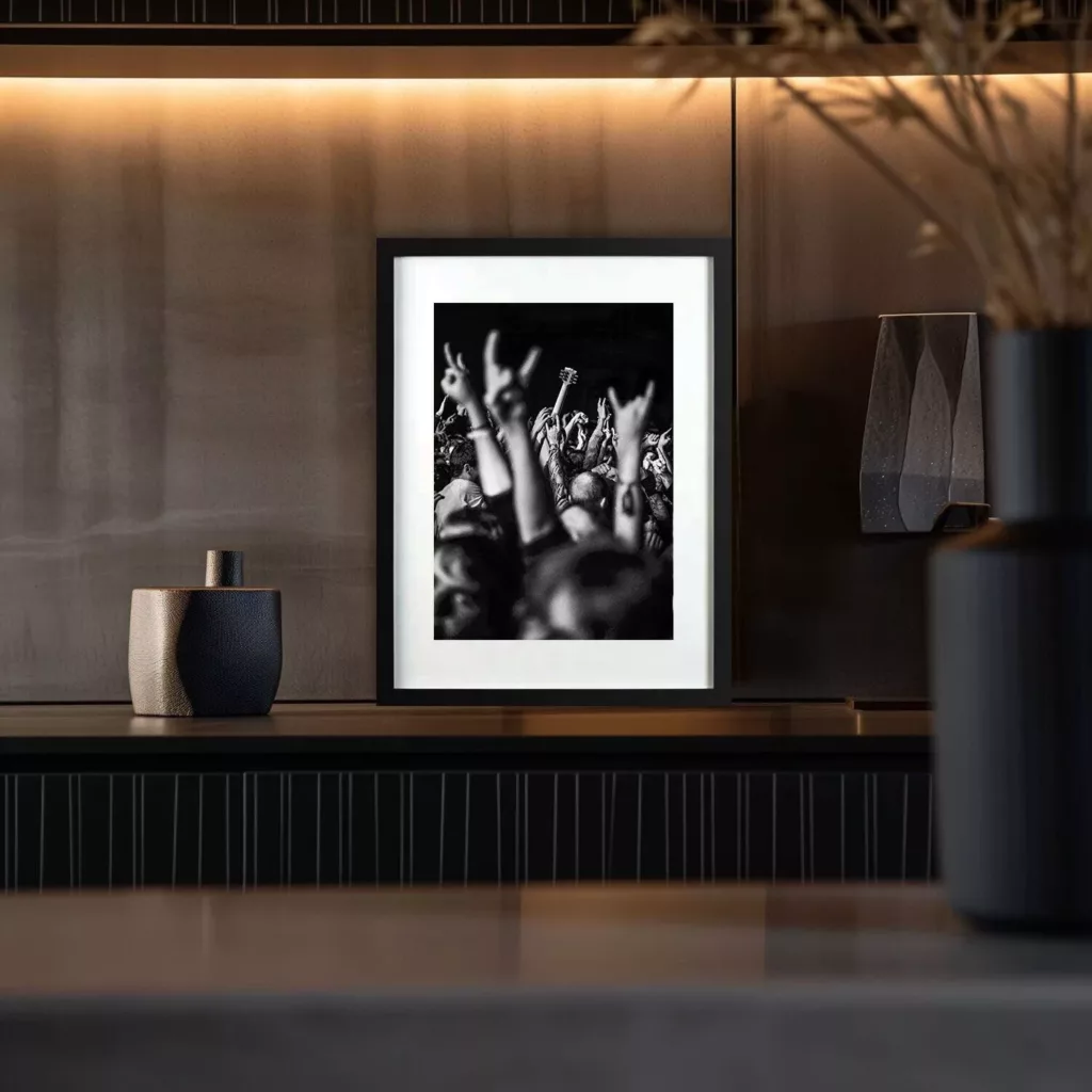 Photographie ALIVE 2 en noir et blanc, tirage signé et numéroté Eric Canto