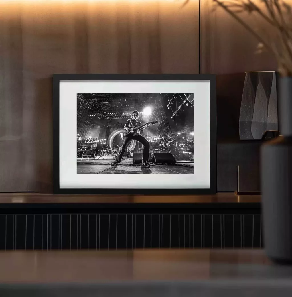 Alex Turner sur scene, Arctic Monkeys, photographie de concert Eric CANTO