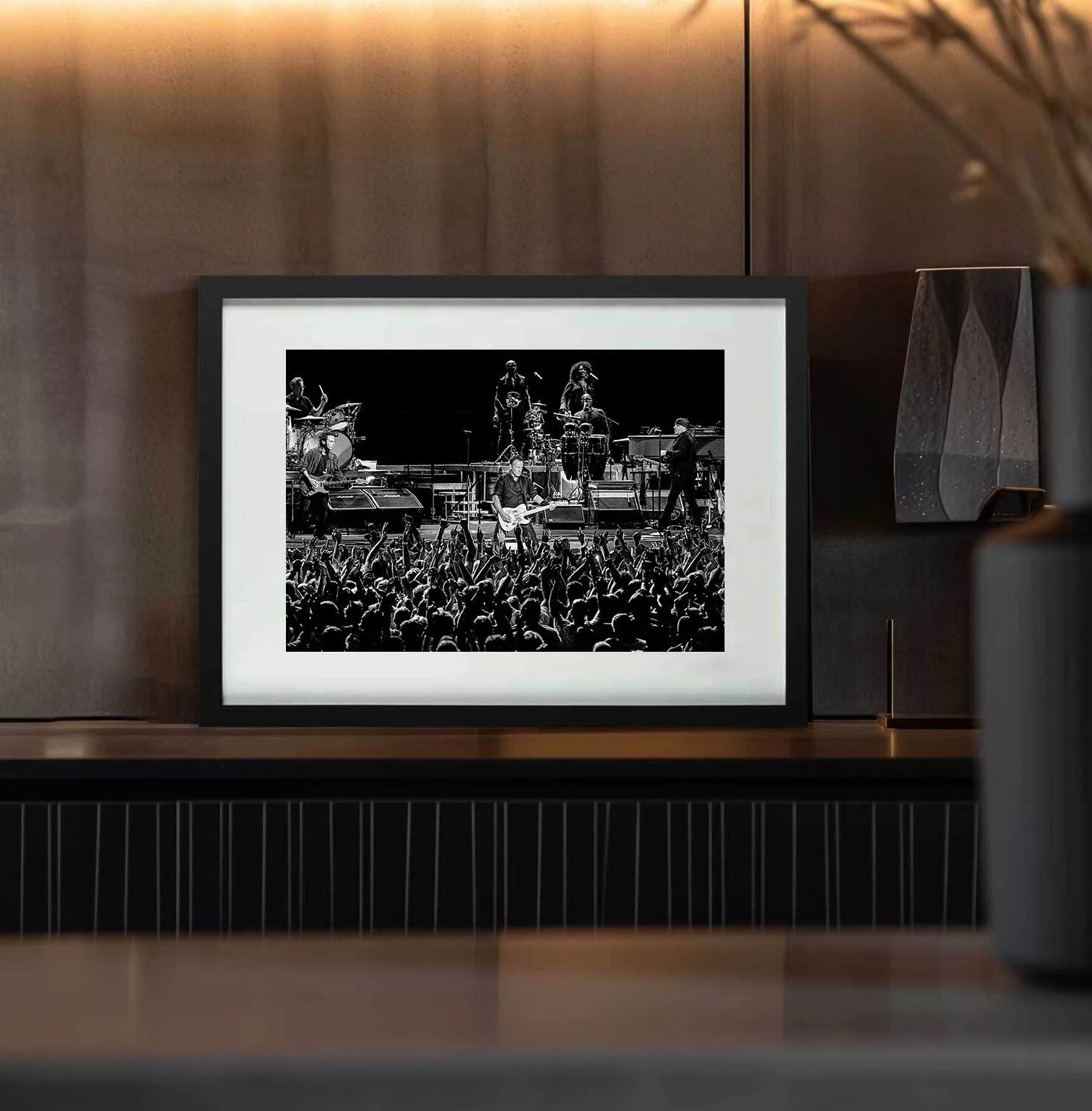 BRUCE SPRINGSTEEN- Wrecking Ball Tour (2012) Tirage d'art BRUCE SPRINGSTEEN- Wrecking Ball Tour (2012), photographie de concert rock & metal signée Eric Canto