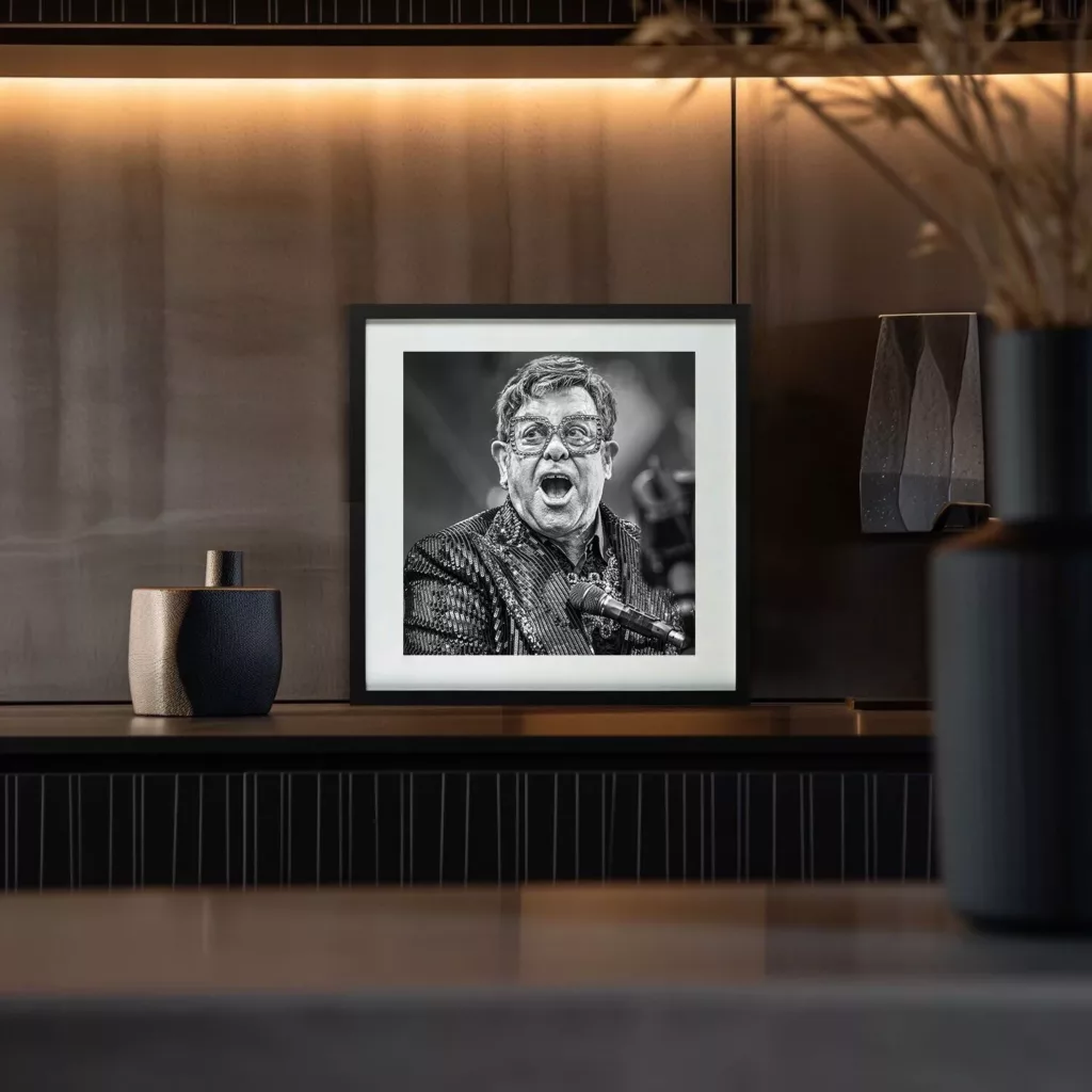 Elton John en concert — photographie Eric Canto