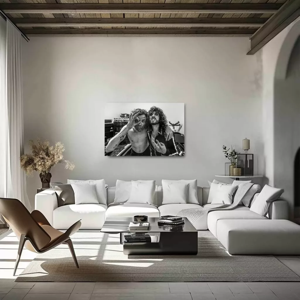 Photographie KO KO MO – Zebra Tour (2025) en noir et blanc, tirage signé et numéroté Eric Canto