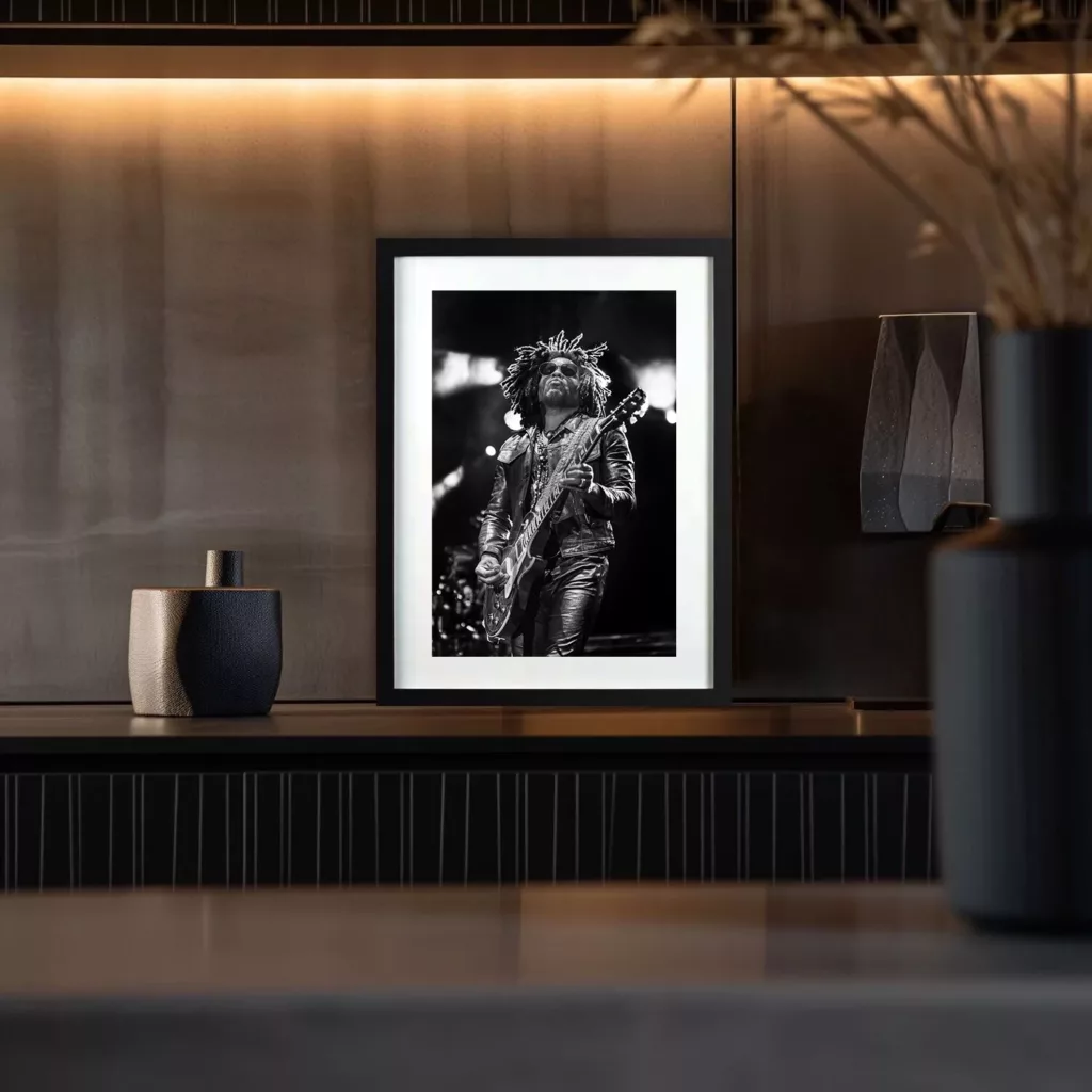 LENNY KRAVITZ - Raise Vibration Tour (2018) - Solo guitare Lenny Kravitz en concert, photographie Eric Canto