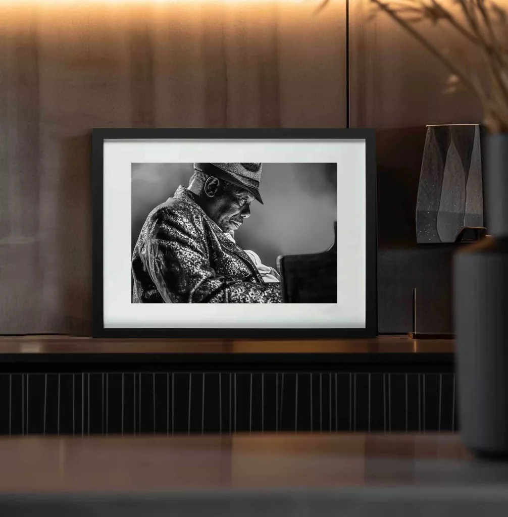 Lucky Peterson en concert — photographie Eric Canto
