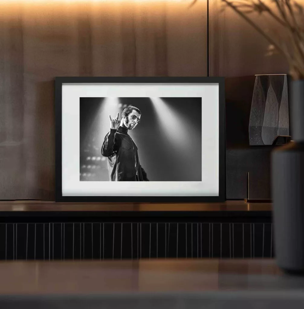 Oasis en concert — photographie Eric Canto