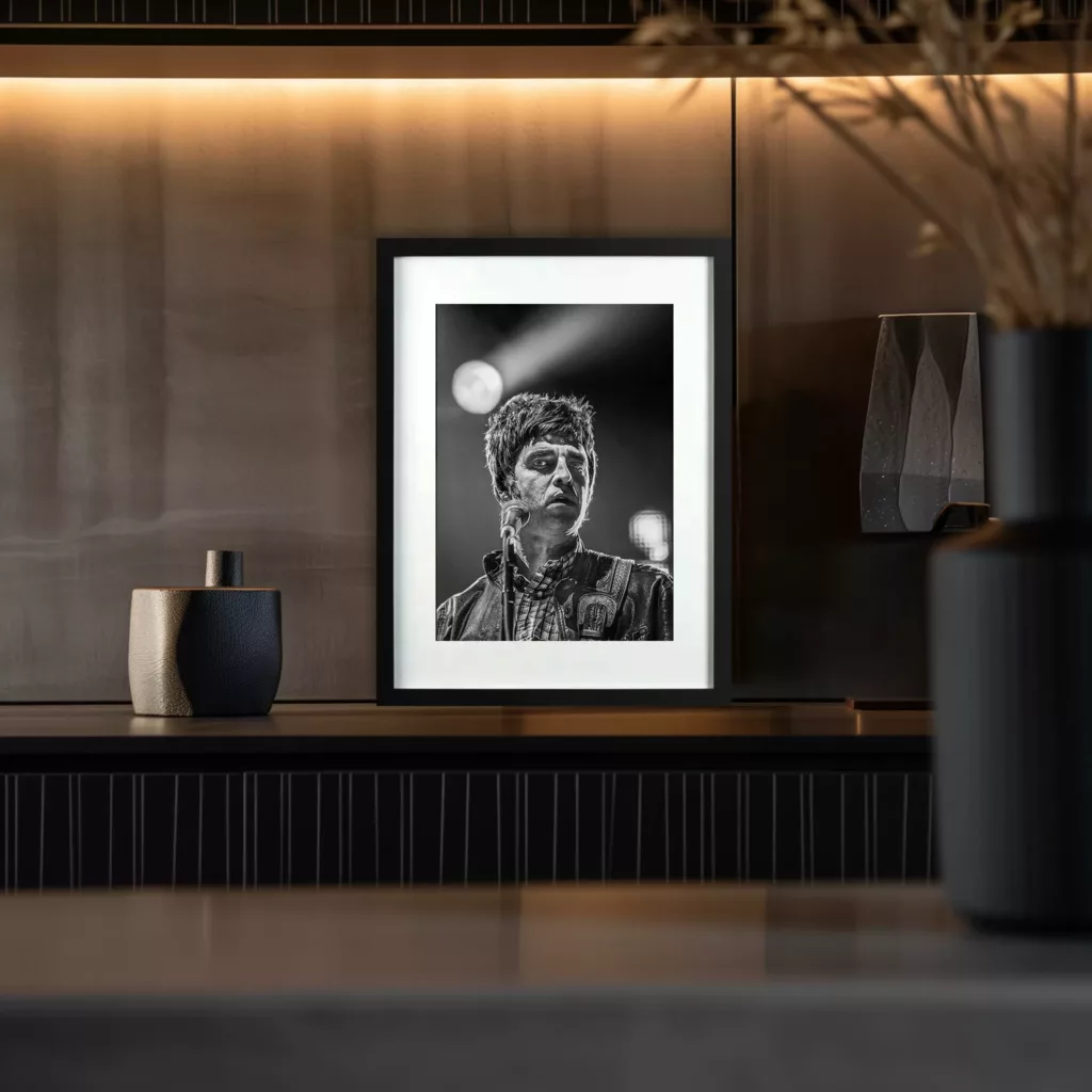 Oasis en concert — photographie Eric Canto