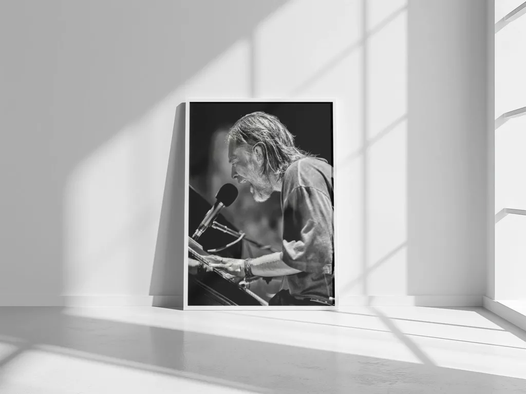 Tirage d'art Radiohead, édition originale signée et numérotée