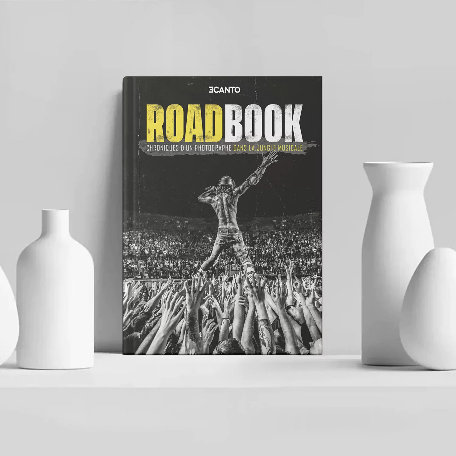 ROADBOOK ROADBOOK — livre photo et objet signé Eric Canto, photographe rock & metal