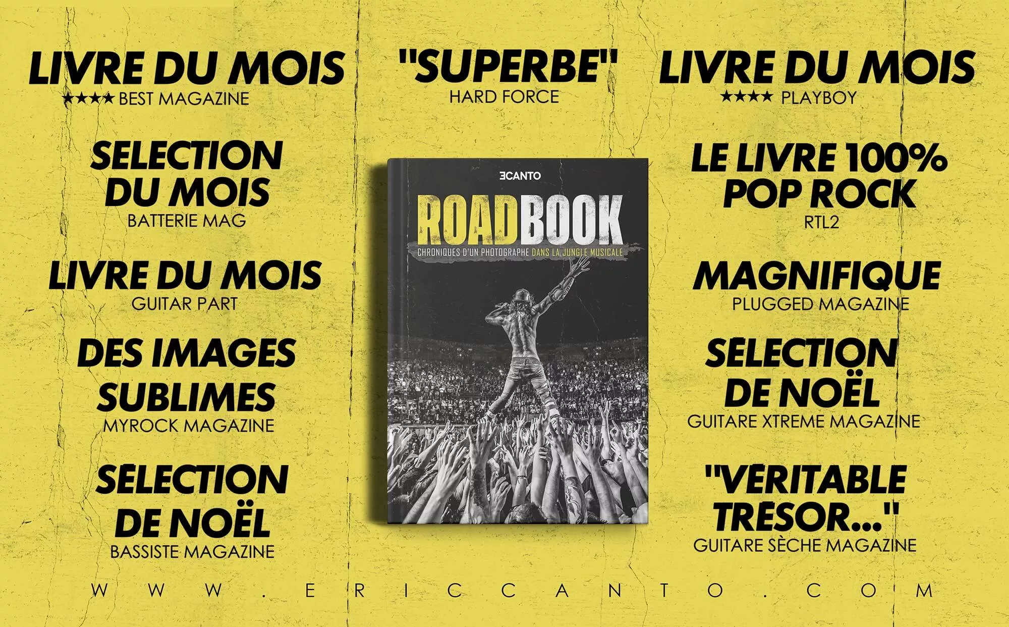 ROADBOOK ROADBOOK — livre et objet photo signé Eric Canto