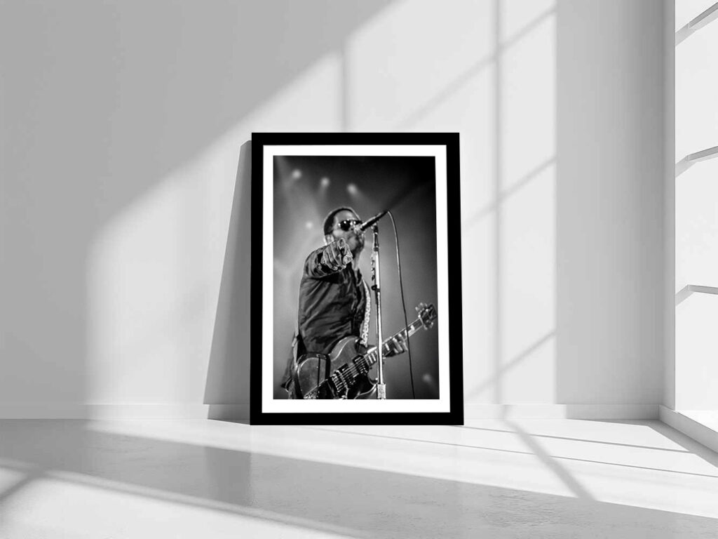 Lenny Kravitz en concert au Zénith de Montpellier, 2009, tirage photo signé Eric Canto