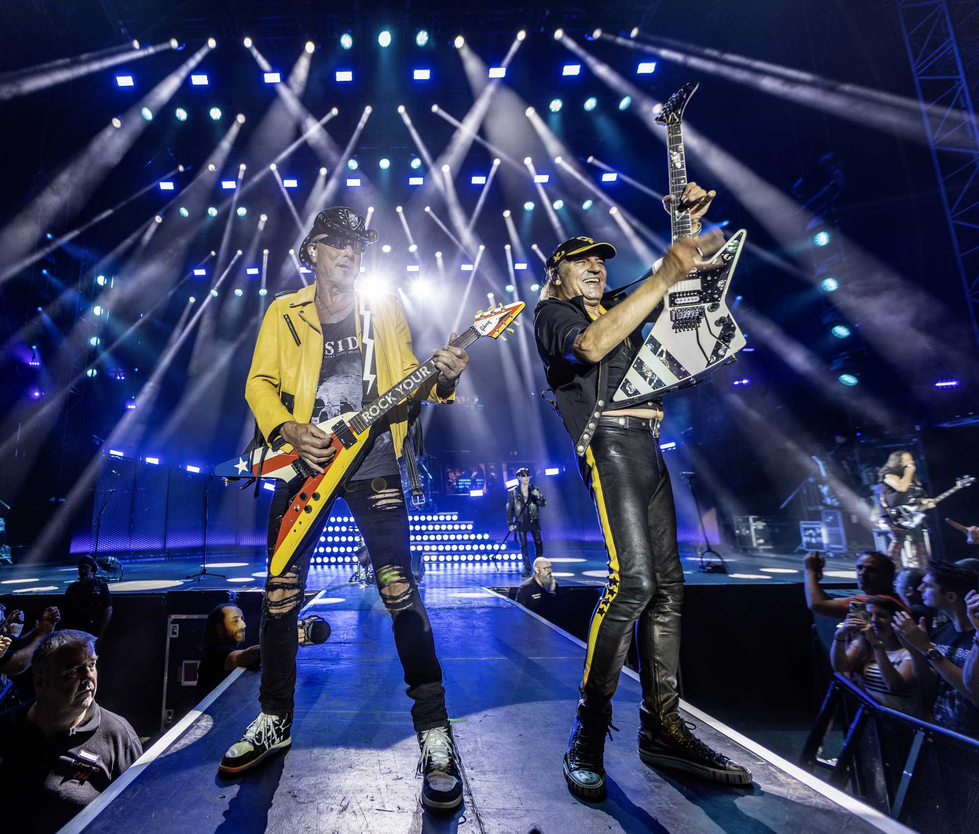 Scorpions aux Arènes de Nîmes, Festival de Nîmes 2025, photo Eric Canto