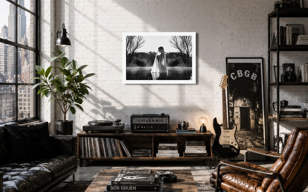 Accrocher un tirage photo : format, emplacement et composition