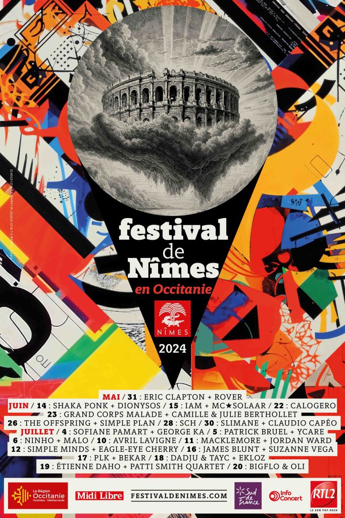 Affiche du Festival de Nîmes 2024