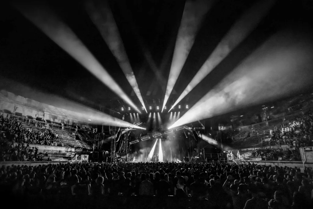 Concert au Festival de Nîmes dans les Arènes