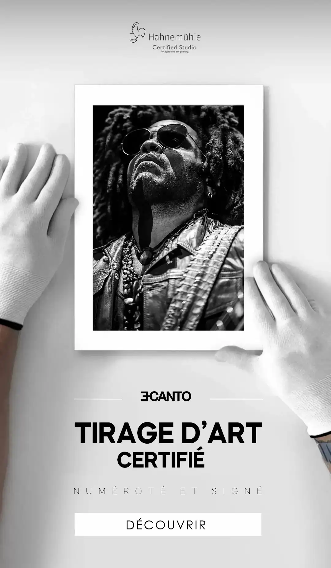 Tirage d’art certifié Hahnemühle, numéroté et signé — Eric Canto