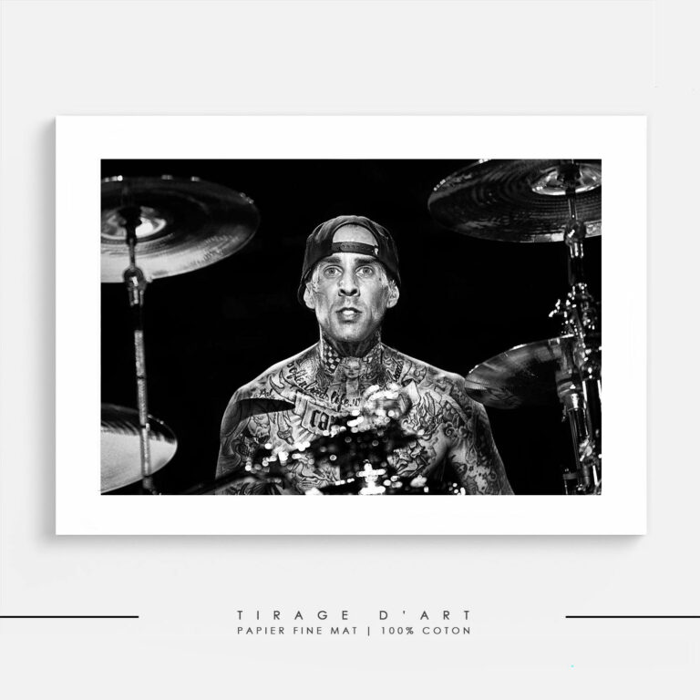 Travis Barker Blink 182 20th Anniversary Tour 17 juillet 2012 Nimes